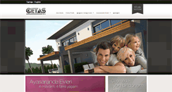Desktop Screenshot of cetasinsaat.com